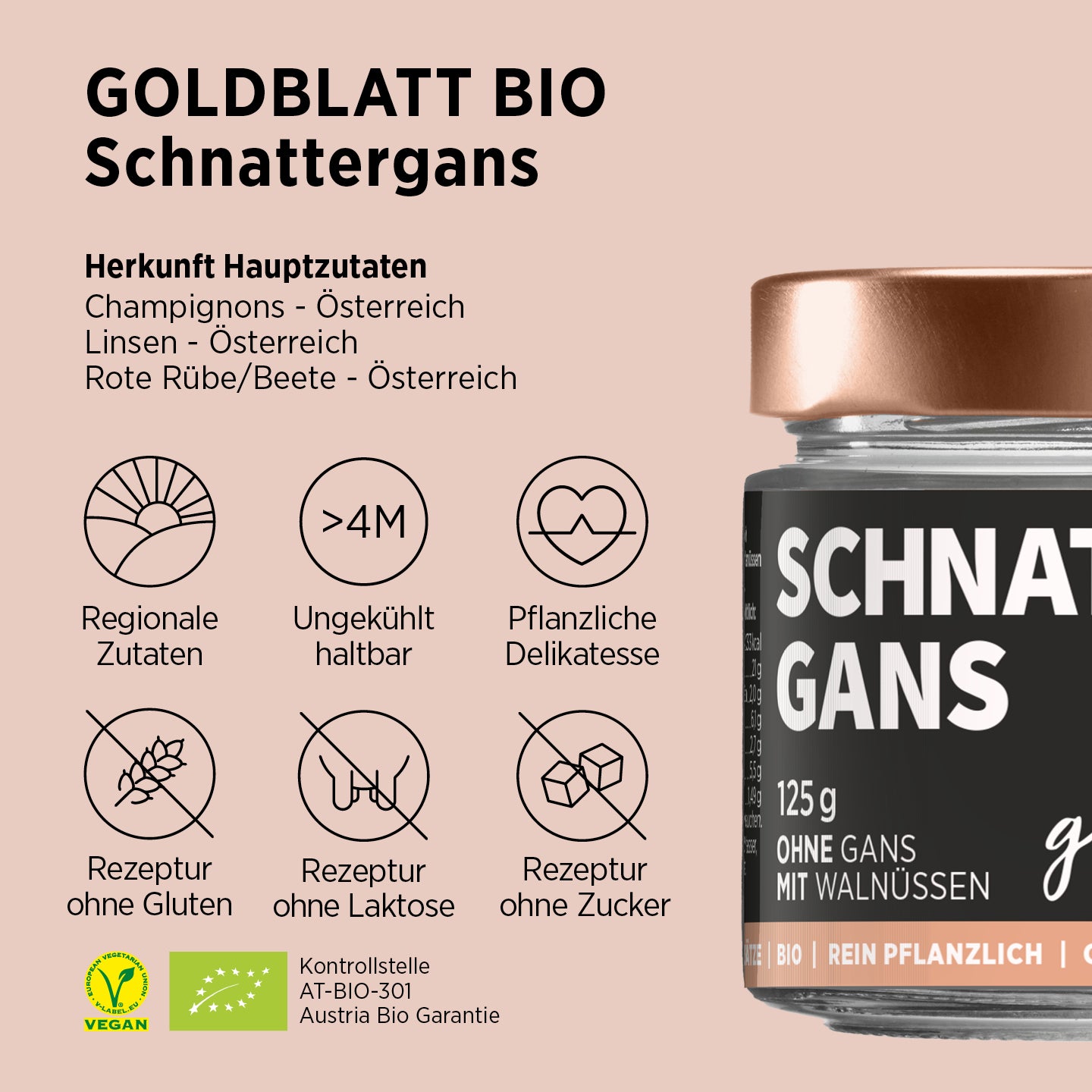 Schnattergans (vegane Pastete)