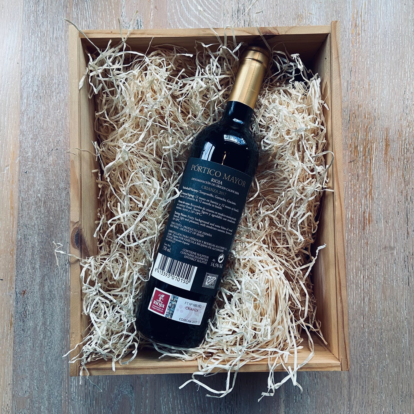 Rioja Portico Mayor Crianza