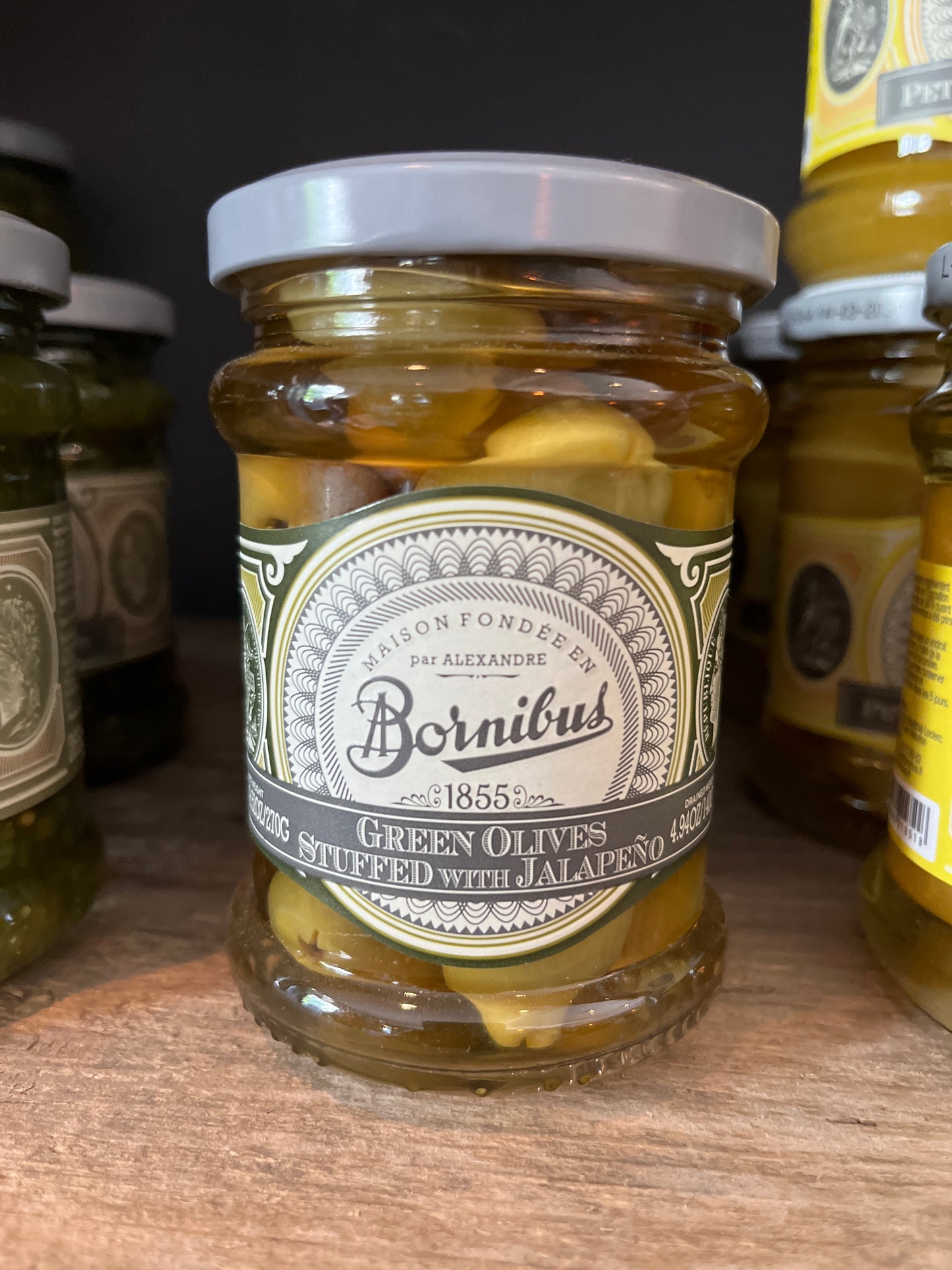Bornibus Oliven gefüllt mit Jalapeno